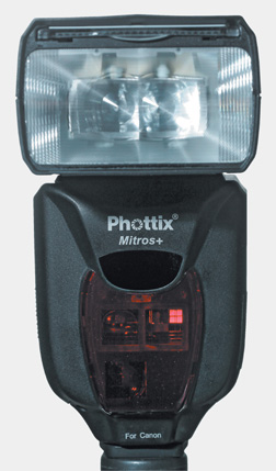 Lampa byskowa Phottix Mitros+ z wbudowanym radiowym systemem wyzwalania lamp